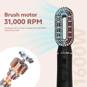 5 in 1 High Speed Motor Fast Dry <strong>Hair</strong> Straightener Curling Blow Hot Air Styler Blow <strong>Dryer</strong> <strong>with</strong> <strong>Comb</strong> - Product Image 6