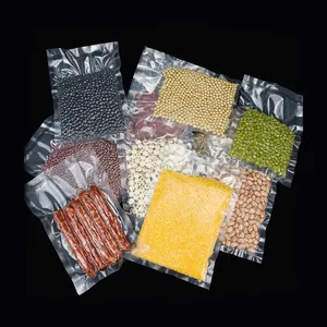 Le joint de stockage de BOPE de poche en plastique d'impression faite sur commande réutilisent les sacs d'emballage biodégradables de scelleur de vide de nourriture