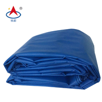 Bâche en toile enduite PVC double face, tissu robuste 1000D, style uni, imperméable, anti-UV, résistant aux déchirures pour aquarium
