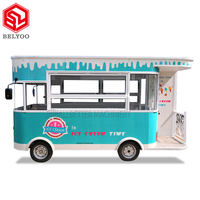 Mini camion de nourriture électrique, camion de crème glacée mobile, camion de café, bus de nourriture, camion de tacos, camion de pizza, camion de restauration rapide