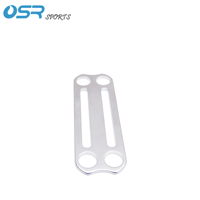 Équipement de plongée OSR Tech Tri Glider en acier inoxydable, écologique, à séchage rapide, imperméable, avec fixation latérale à 4 trous, pour la plongée sous-marine