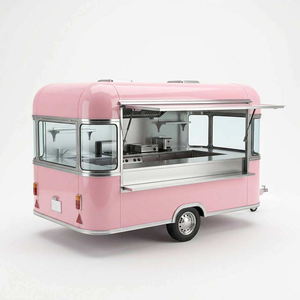 Carritos de Comida Eléctricos de Tres Ruedas de Acero Inoxidable Personalizables, Restaurantes Móviles Totalmente Equipados para Servir Café, Barbacoa y Pizza - Product Image 5