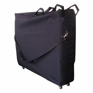 Muestra Gratuita de Bolsas para Exteriores Fabricadas por un Fabricante Real, Bolsa de Transporte Plegable Ajustable al por Mayor para Camilla de Masaje Negra - Product Image 2