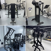 Máquina de Sentadillas Hack Multifunción con Carga de Placas para Hombros, Pecho y Piernas, Equipo de Gimnasio Comercial para Entrenamiento de Fuerza