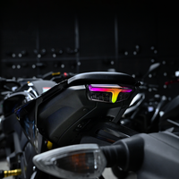 Feu arrière LED intelligent contrôlé par application avec fonctions de freinage et de clignotant pour accessoires moto Yamaha MT15 2019-2024