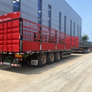 <span class=keywords><strong>Semi</strong></span>-<span class=keywords><strong>remorque</strong></span> à ridelles 3 ou 4 essieux 60 tonnes pour le transport de bétail et de marchandises - Prix compétitif - Product Image 5