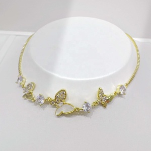 factory price plata 925 sterling Silver shell stone <b>bracelet</b> fashion jewelry <b>gemstone</b> 18k gold butterfly cross charm <b>bracelets</b> - Product Image 4