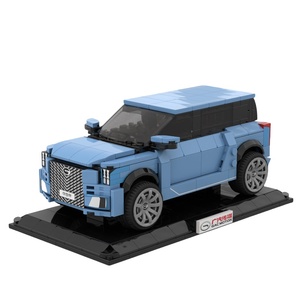 Set di Blocchi <span class=keywords><strong>da</strong></span> Costruzione 3D Personalizzati per Auto, Nuovo Modello di Auto MOC, Blocchi DIY per Veicoli Sportivi, Mattoncini in Plastica, Regali - Product Image 1