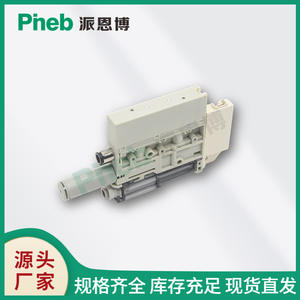 Générateur de vide à lame avec interrupteur de pression numérique série PZK Pinebo avec soupape de rupture et soupape d'alimentation en gaz - Product Image 3