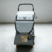 Nettoyeur haute pression électrique puissant et machine à laver les voitures sur chariot avec pompe en acier inoxydable