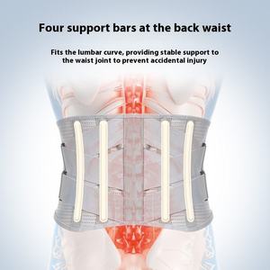 <span class=keywords><strong>Ceinture</strong></span> de soutien lombaire unisexe pour fitness, squats, soulevés de terre – Protection respirante pour hernie discale et soutien abdominal - Product Image 3