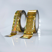 Rollos de Lámina Holográfica PET para Estampado en Caliente, Lámina 3D para Embalaje de Papel e Impresión