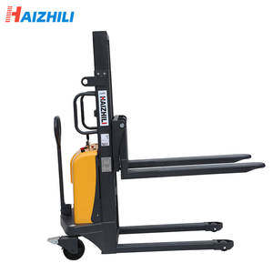 Máquina elevadora de suministro de fábrica, elevadores eléctricos hidráulicos y soluciones de manipulación manual, apilador de paletas semieléctrico - Product Image 2