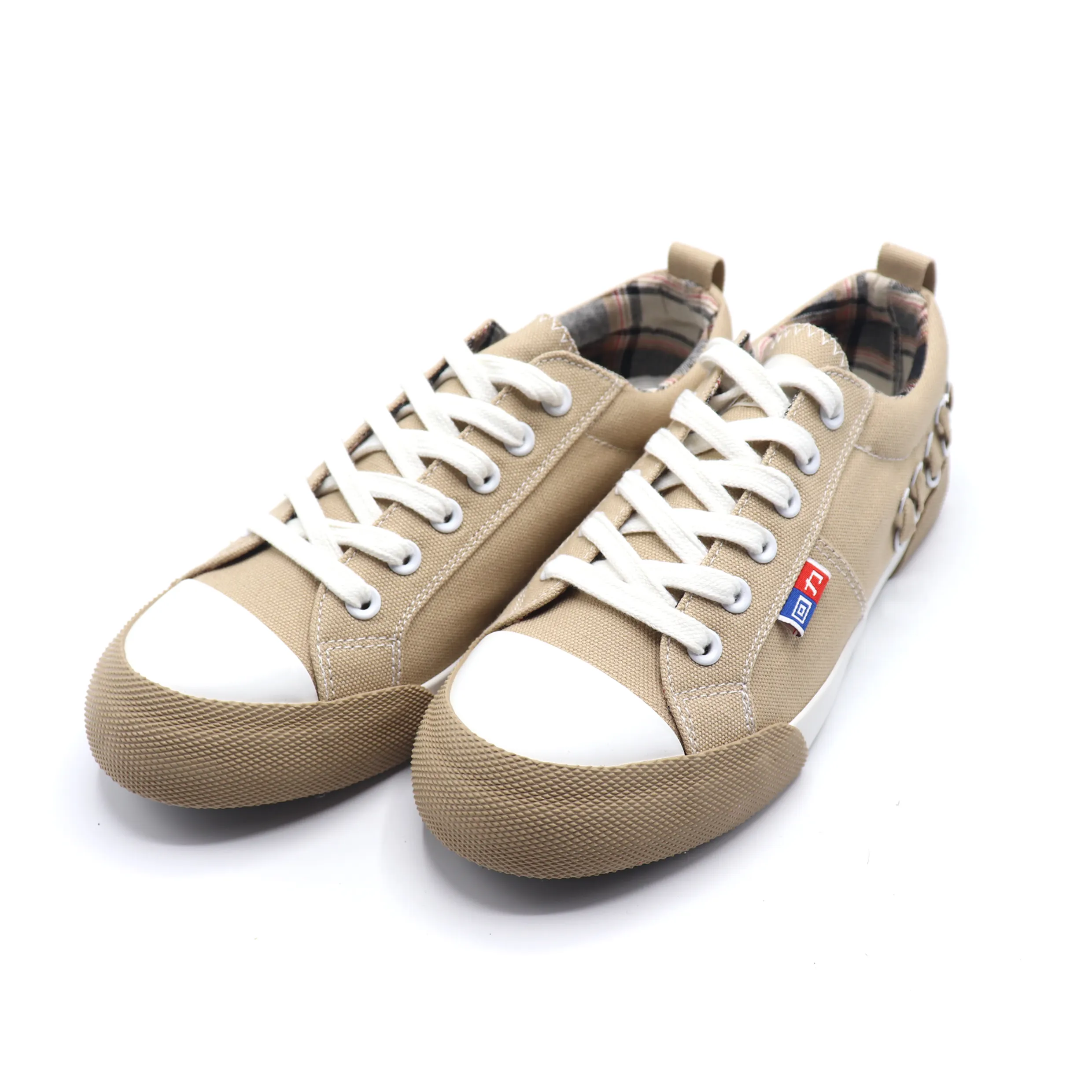 2022 Fashion new unisex canvas shoes solid color multiple colors shoes lace-up flat shoes