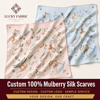 Écharpe carrée en soie de mûrier 6A de qualité supérieure 65x65cm, froissée, ourlet roulotté à la main, motif géométrique, pour femme, vente en gros, cadeaux d'entreprise