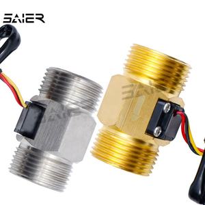 1 Inch Magnetische Hal Effect Waterstroom Sensor 4-45l/Min Roestvrij Staal Vloeistofstroom <span class=keywords><strong>Meter</strong></span> Sensor Controle Waterstroom Sensor - Product Image 2