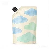 Protection de l'environnement Transparent Liquide Jus Boisson Boisson Debout Mini Paquet Sac En Plastique Stand Up Pouch Bec Poche