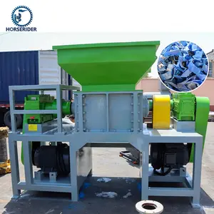 Cheap double shaft shredder machine of Plastic Recycling Machinery for PET Bottles Woods and Plastic things