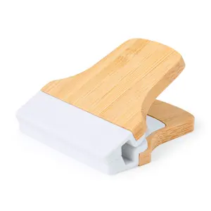 Pinze a Pinza con Magnete in Bambù Gadget Personalizzati - Product Image 3