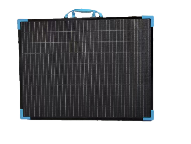 Portable Foldable Solar Panel Suitcase 220W Battery Mono Poly Crystalline Solar Folding Panels with IP67 protection
