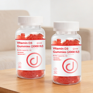 Caramelle Gommose Rosa Dolci con <span class=keywords><strong>Vitamina</strong></span> D3 2000 UI, Integratore Alimentare OEM ODM OBM - Product Image 6