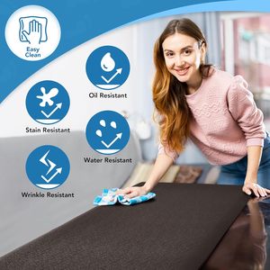 Meilleures ventes - Tapis de bureau/sol anti-fatigue, résistant aux chocs, imperméable, en mousse PU antidérapante, confortables pour la cuisine et le bureau - Product Image 4