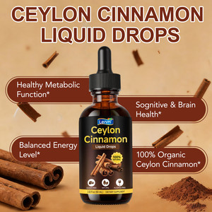 Lenm 100% Natuurlijke Voedingssupplementen Ceylon Kaneel Extract Orale Vloeibare Druppels voor Algehele Ondersteuning - Product Image 3