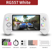 Console de jeu vidéo portable Yo RG557, Android 14, écran tactile AMOLED HD de 5,48 pouces, 5500 mAh, Wi-Fi, 256 Go, pour jeux PS2 3DS