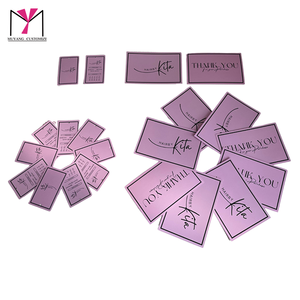 Étiquettes suspendues en papier personnalisées et durables, style cordon, pour extensions capillaires, vêtements, chaussures, sacs, accessoires, avec impression de logo personnalisée - Product Image 2