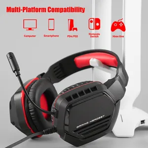 Gx10 Bedrade Gaming Headset Met Microfoon Over Ear Game Hoofdtelefoon Voor E-Sports Gaming Headset