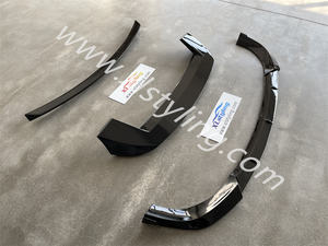 Parachoques de conversión de coche para Jeep <span class=keywords><strong>Grand</strong></span> <span class=keywords><strong>Cherokee</strong></span> <span class=keywords><strong>SRT</strong></span> 14-20 divisor delantero labio cintura y alerón de techo - Product Image 2