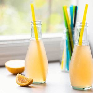 Pailles jetables en pâte de riz et de blé, naturelles, saines, pour café et boissons froides, biodégradables - Product Image 3