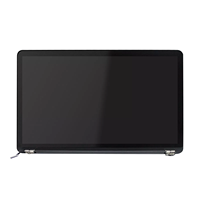 Écran LCD de remplacement complet pour MacBook Pro 13,3 pouces A1502 Retina 2015 avec capot supérieur argenté