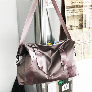 Bolsa de Viaje Ligera de Oxford, Bolsa de Deporte para Yoga y Fitness, con Separación para Artículos Secos y Húmedos, Bolsa de Gimnasio para Viajes Cortos de Fin de Semana - Product Image 1