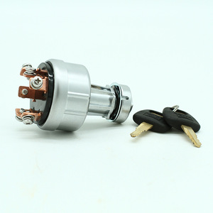 Interrupteur d'allumage pour excavatrice Hitachi modèle Ex200 1 avec clés et contacts électriques - Product Image 4