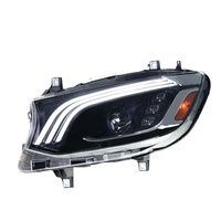 Adapté aux Mercedes-Benz Sprinter 19-23, modification de l'ensemble de phares pour un style Maybach avec feux de jour LED.