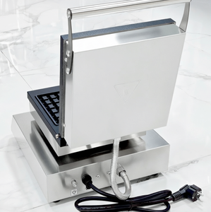 Plancha Eléctrica Comercial de Acero Inoxidable para Waffles/Paninis con Temporizador de 5 Minutos y 1 Año de Garantía para Uso Doméstico - Product Image 5