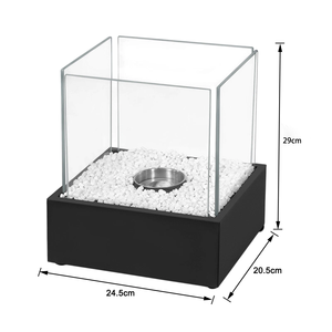 Meilleur <span class=keywords><strong>prix</strong></span> Mini cheminée de table manuelle personnalisée en métal à combustible au <span class=keywords><strong>bio</strong></span>éthanol utilisation intérieure et extérieure avec chauffage à flamme véritable - Product Image 1