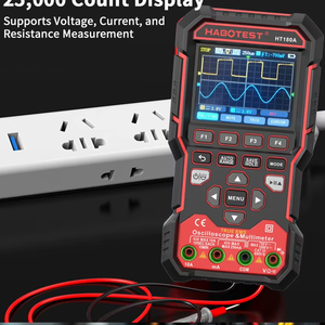 HABOTEST HT180A 3合1数字万用表双通道示波器50MHz便携式测试仪带信号发生器 - Product Image 4