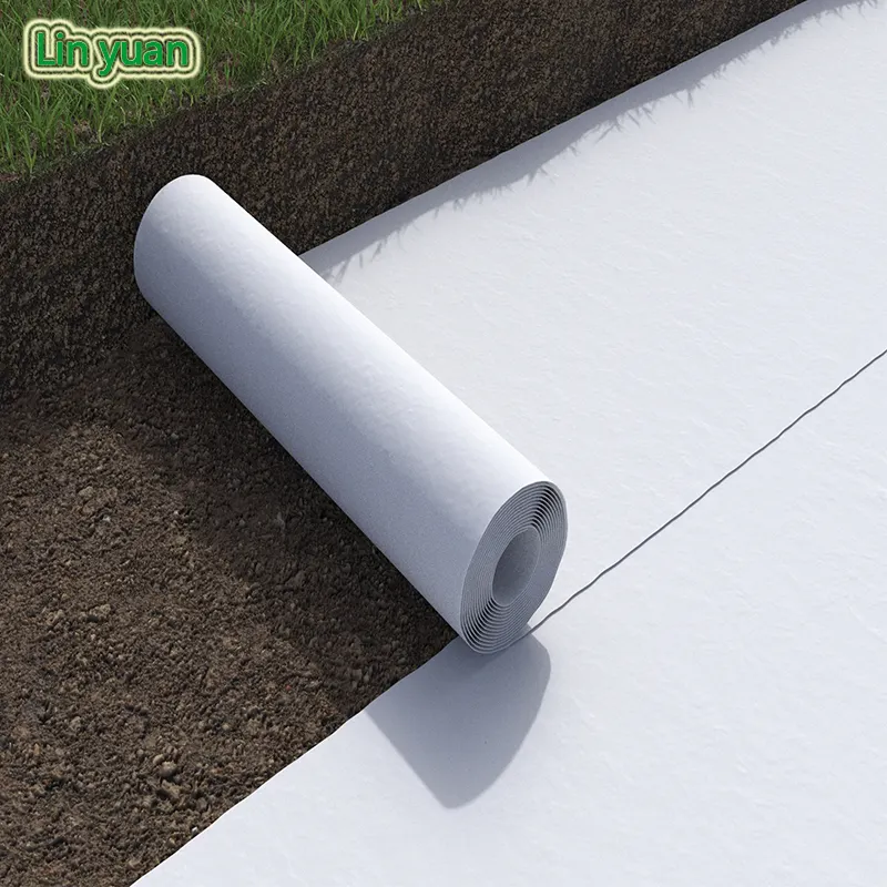 1-6M Polypropylene /Polyester vật liệu không dệt kim đấm vải địa kỹ thuật