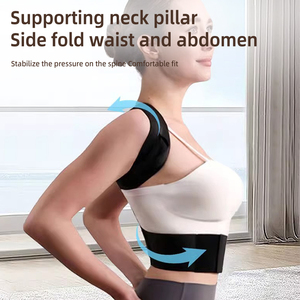 Aofit Corrector De Postura Unisex Ajustable Transpirable Cinturón De Soporte De Espalda Alisador De <span class=keywords><strong>Escoliosis</strong></span> Corrector De Postura - Product Image 3