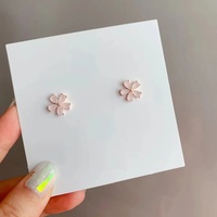 Anting-anting tusuk bunga Mutiara Laut berlapis emas 18K dan perak S925, anting-anting tusuk bunga Mutiara Laut perak Sterling