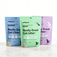 Sacs à litière pour chat SANTE 6L/10L/20L |   Emballage sous vide robuste avec soufflet de fond anti-humidité, poignée latérale, qualité alimentaire, personnalisé