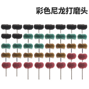 Tampons de polissage en nylon à abrasion moyenne pour applications de meulage à la meuleuse, lot de 40 pièces - Product Image 5