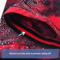 Pantalon de patinage artistique unisexe Four Seasons avec protège-jambes personnalisés Performance Wear Ice Skate Accessories