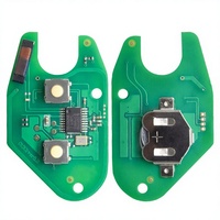 Superbe clé de voiture à distance 433ASK ID46 PCF7946 pour Trafic Master Kangoo Movano Transmitter Opel Vivaro Vauxhall 2003-2012 Noir