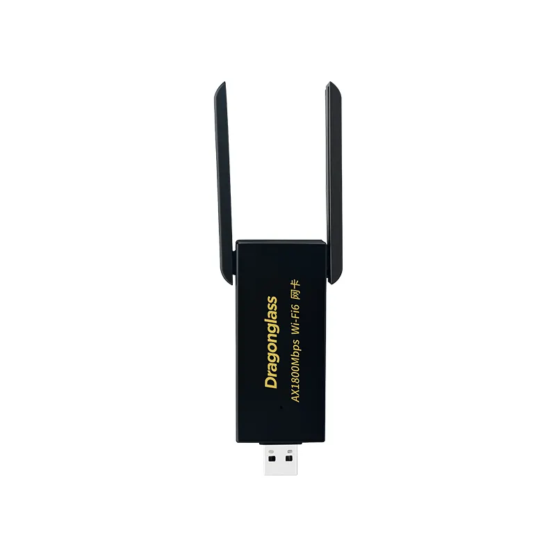 WIFI 6 WIN10/11 Wireless USB3.0 Adapter 1800Mbps High Speed Mini USB Wireless Network Card