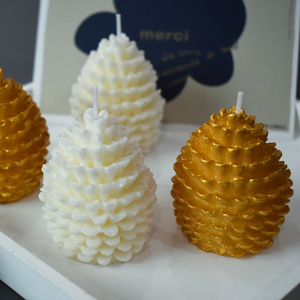 Wholesale Christmas <strong>Pine</strong> Cone <strong>Candle</strong> Custom Scented <strong>Candles</strong> - Product Image 5