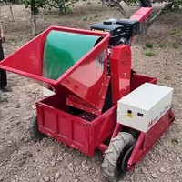 Broyeur de branches de bois à taille de particules réglable, déchiqueteuse de brindilles pour le traitement des déchets de jardin et le recyclage des déchets