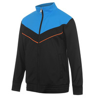 Veste coupe-vent pour homme, à blocs de couleur, fermeture éclair intégrale, veste de sport personnalisée avec logo, veste de course coupe-vent pour l'entraînement sportif